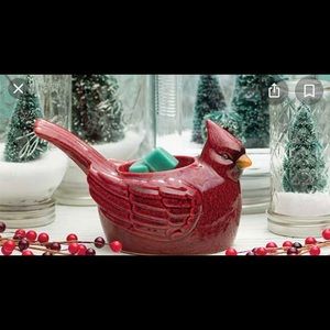 Scentsy holiday warmer. Red Cardinal.